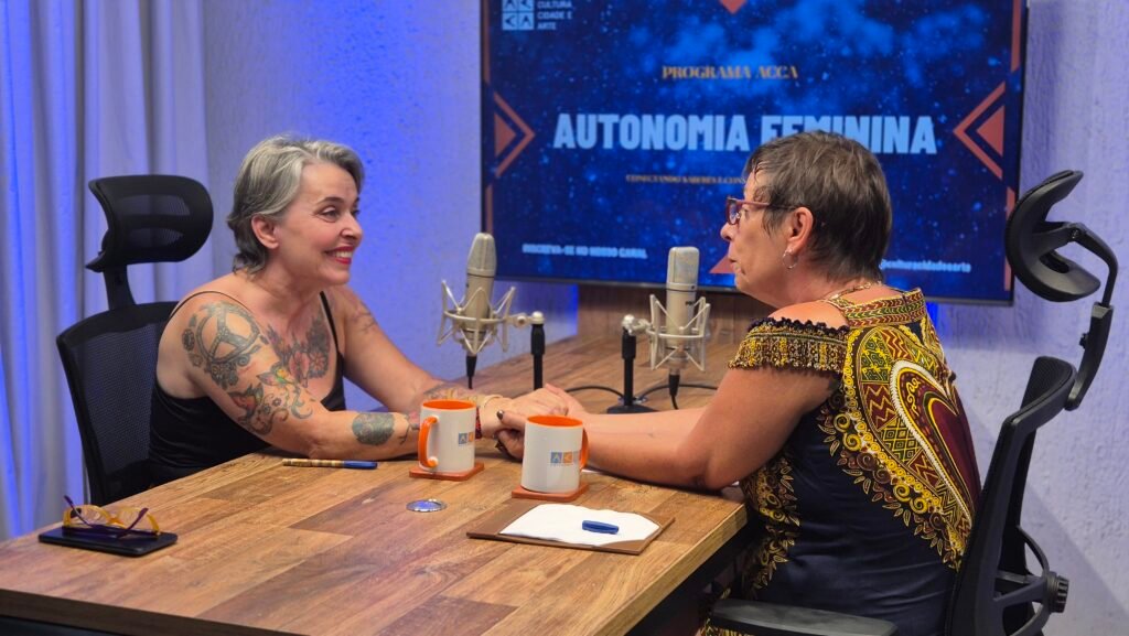 Gravação do programa Autonomia Feminina