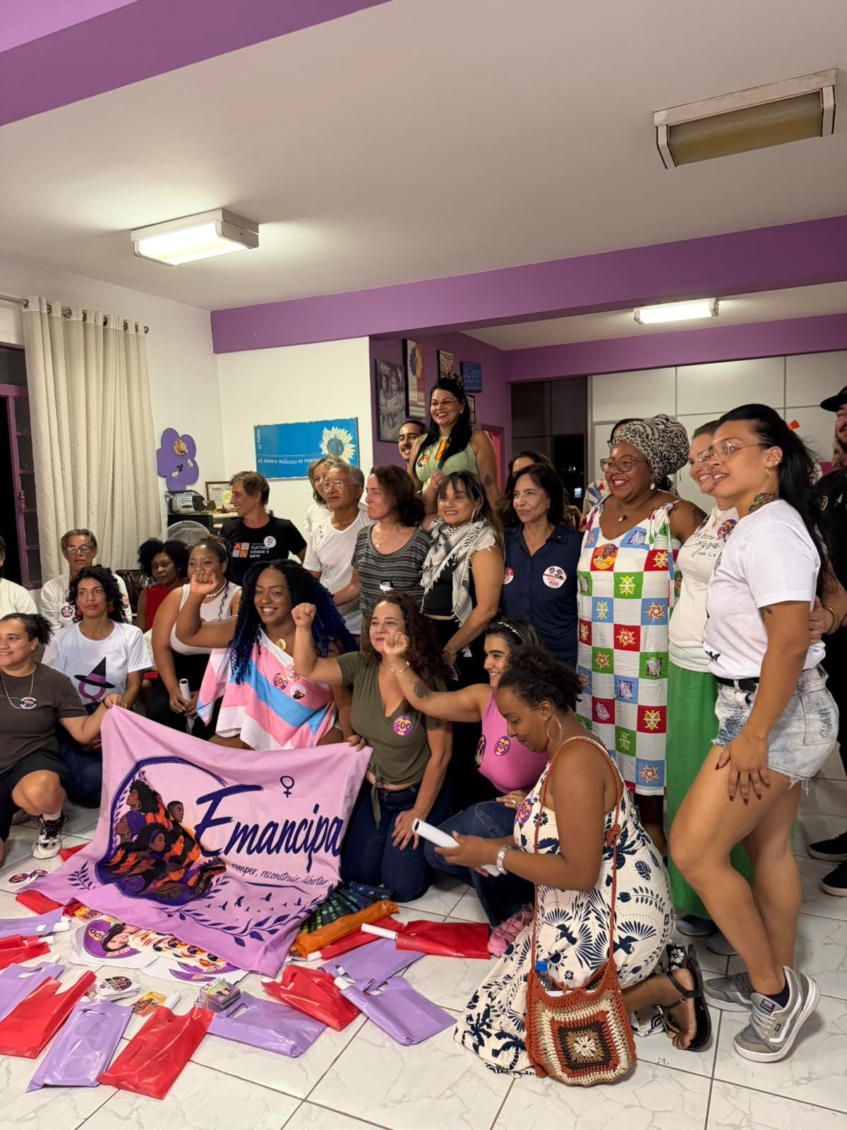 Roda de conversa Mulheres, Política e Emancipação